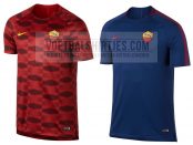 as roma trainingsshirts 17-18