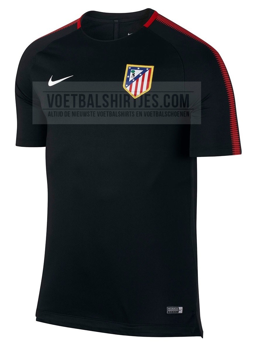 atletico madrid trainingsshirt 2017-2018