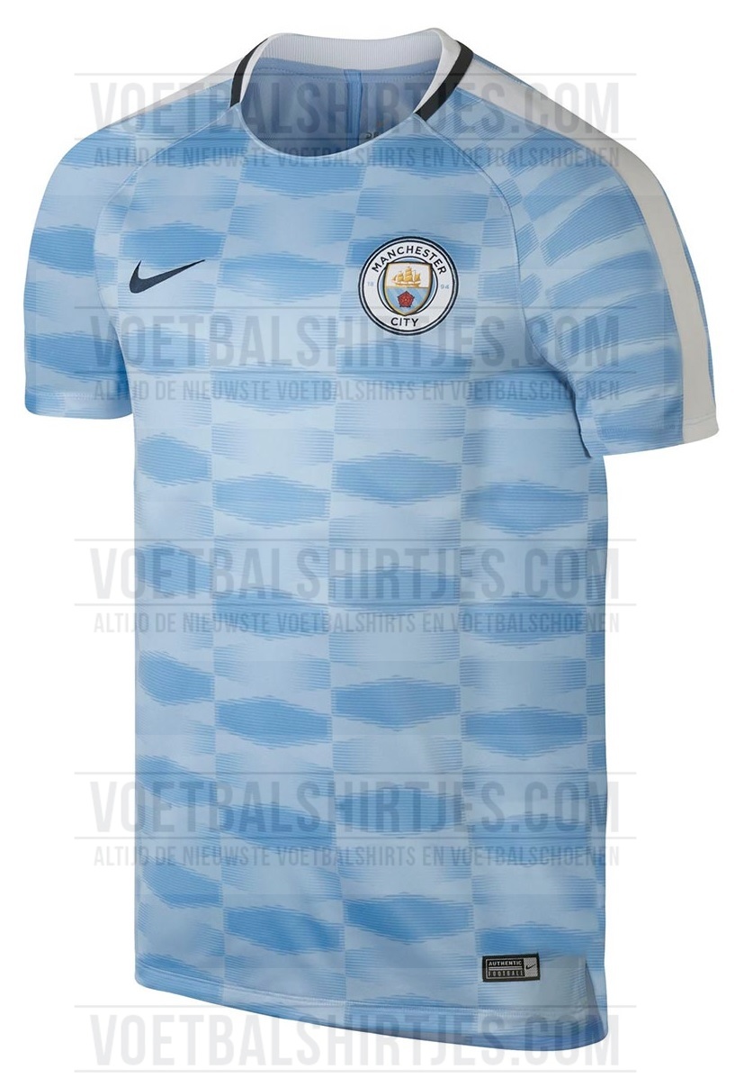 manchester city 2017-2018 pre match top