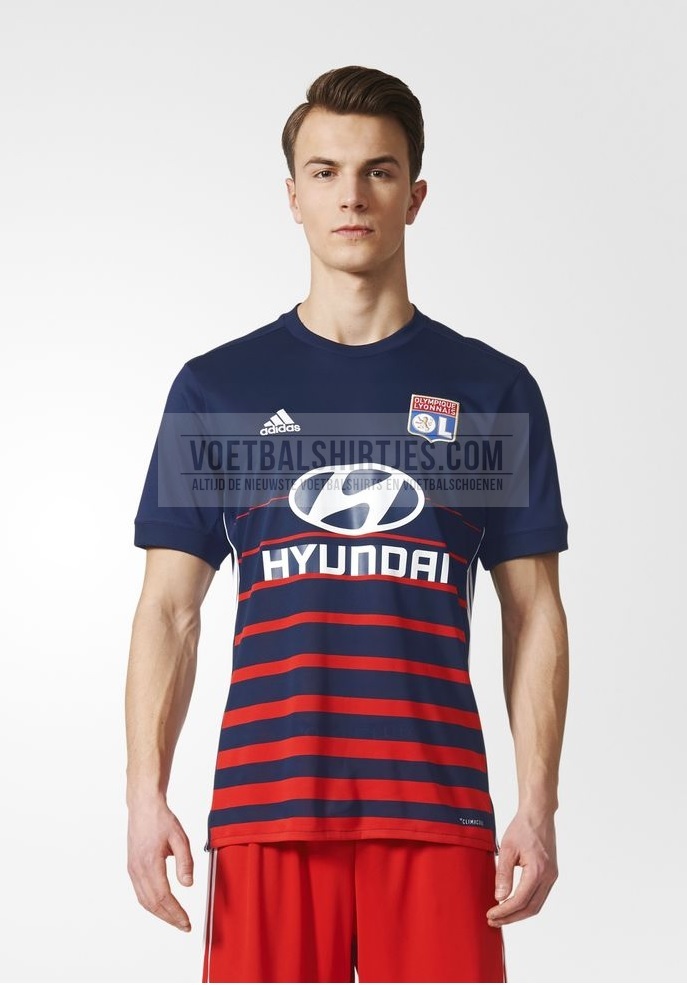 Maillot Olympique Lyon 17-18 away