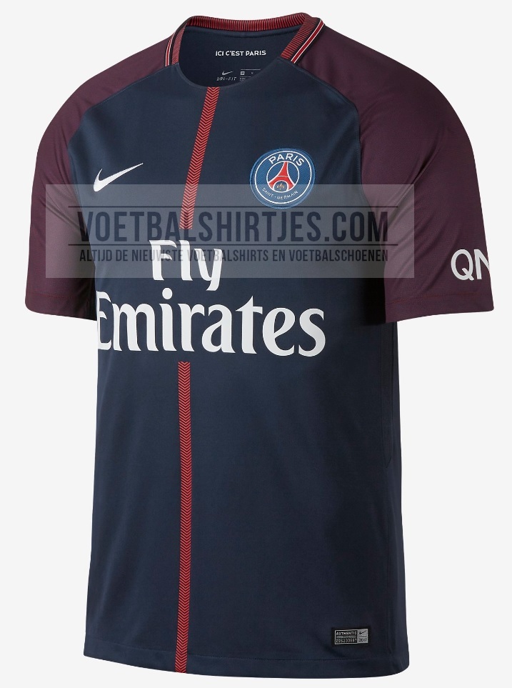 PSG 17-18 home kit