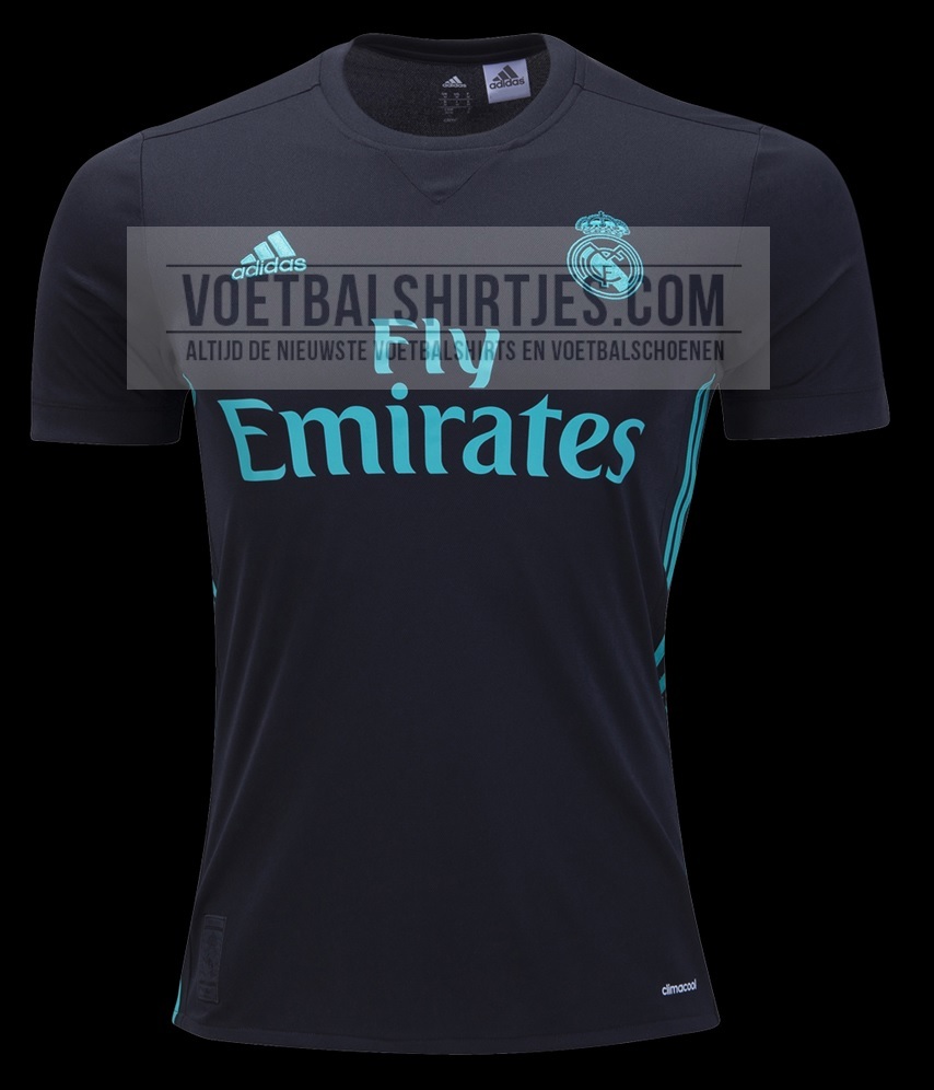 Real Madrid 17-18 away kit