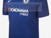 Chelsea 17-18 home kit