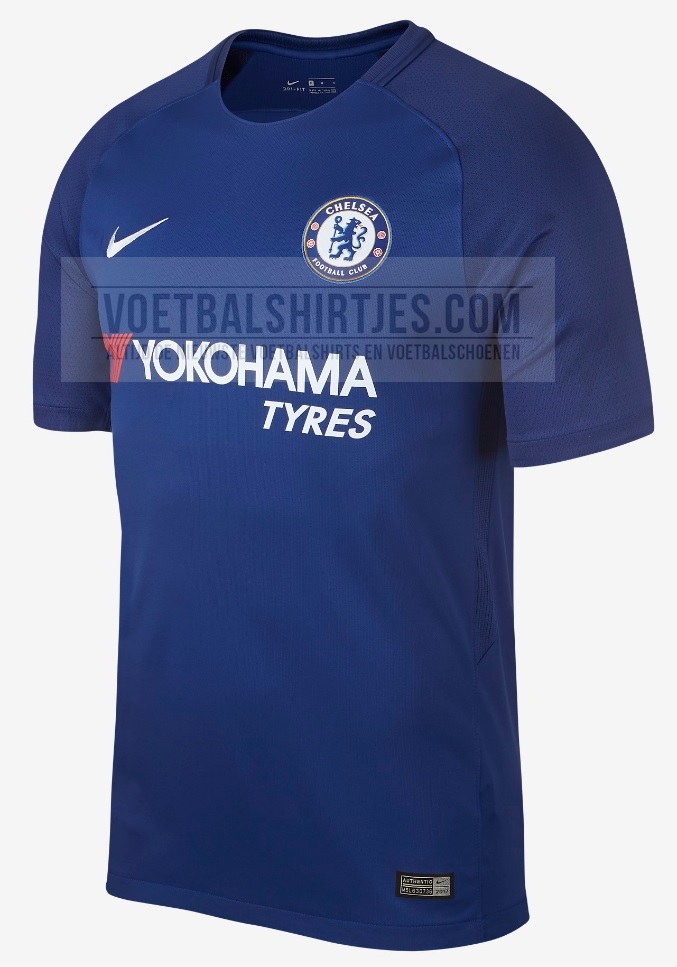 Chelsea 17-18 home kit