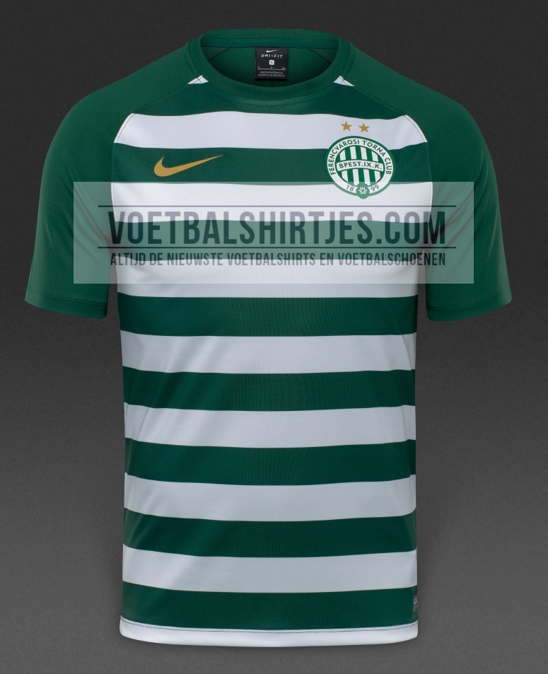 Ferencvaros 17-18 home kit