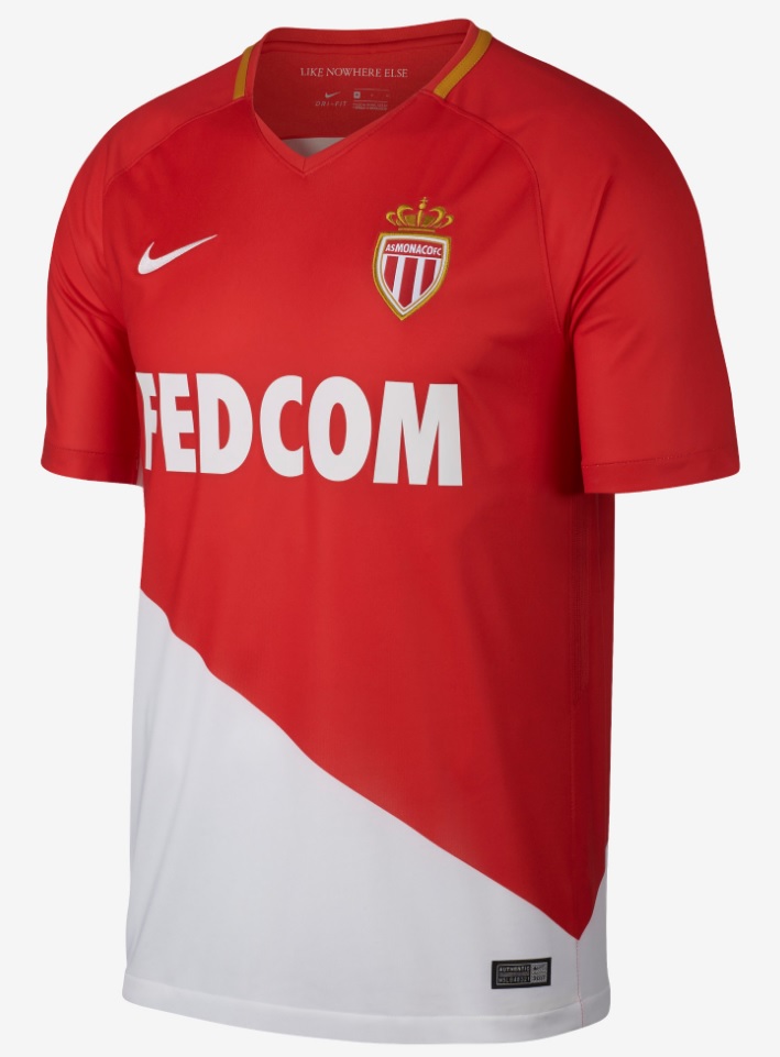 AS Monaco thuisshirt 17-18