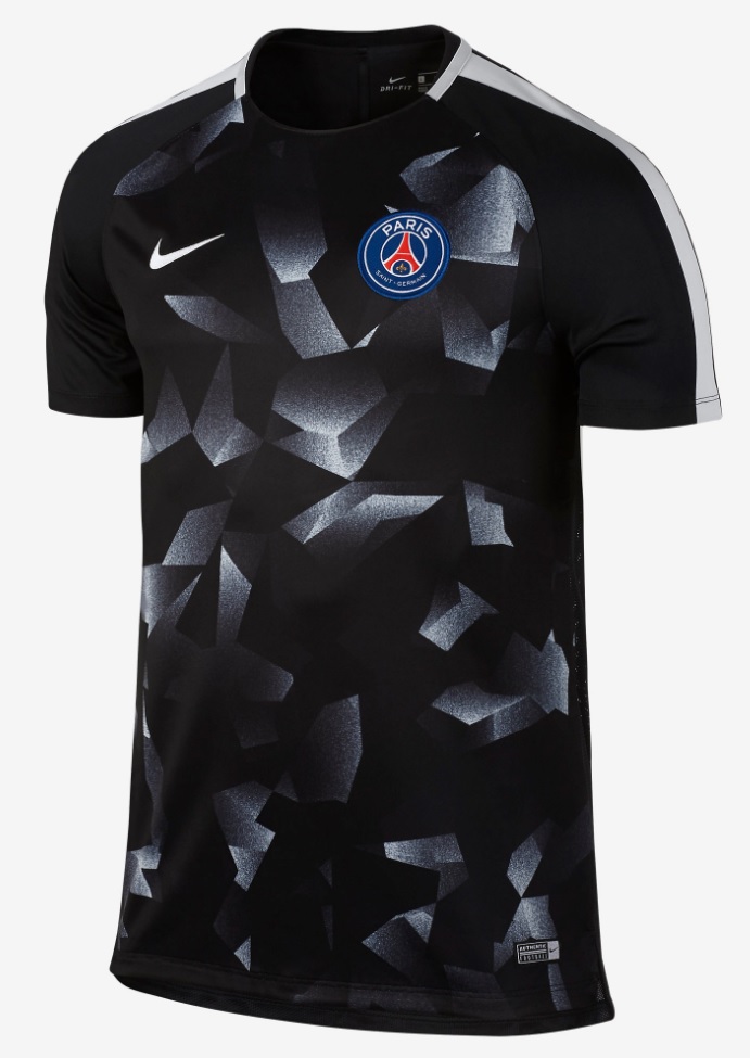 PSG prematch shirt 2017 Champions League