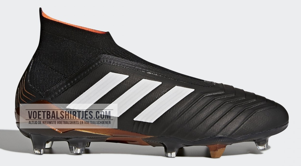 adidas predator 18+ black - real coral