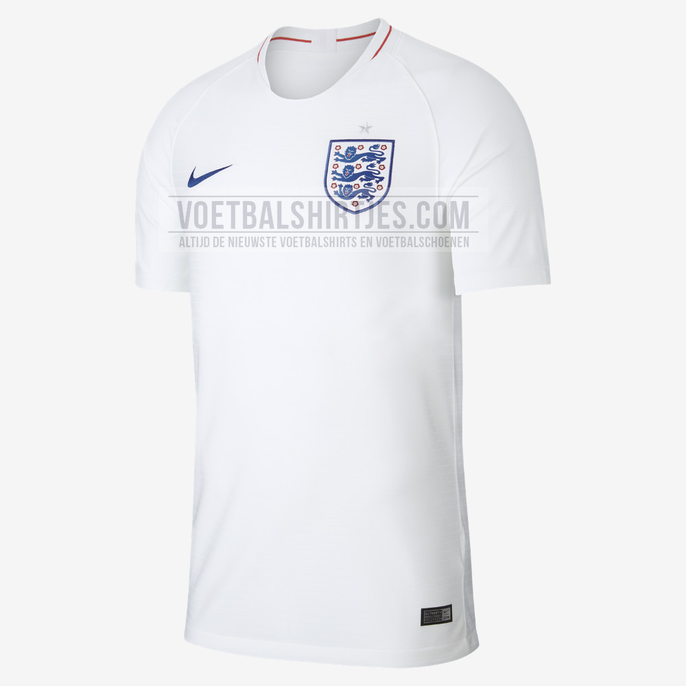 Engeland thuisshirt 2018