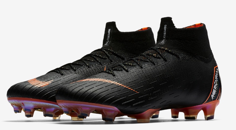 Nike Mercurial Superfly VI Black Total orange