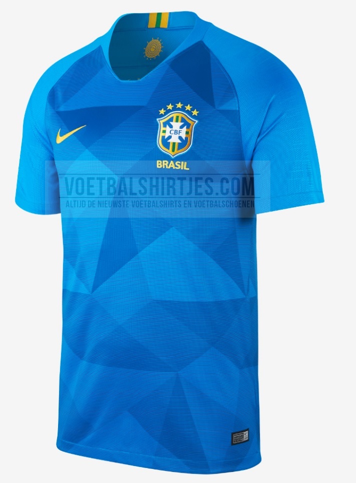 Brazilië uitshirt 2018