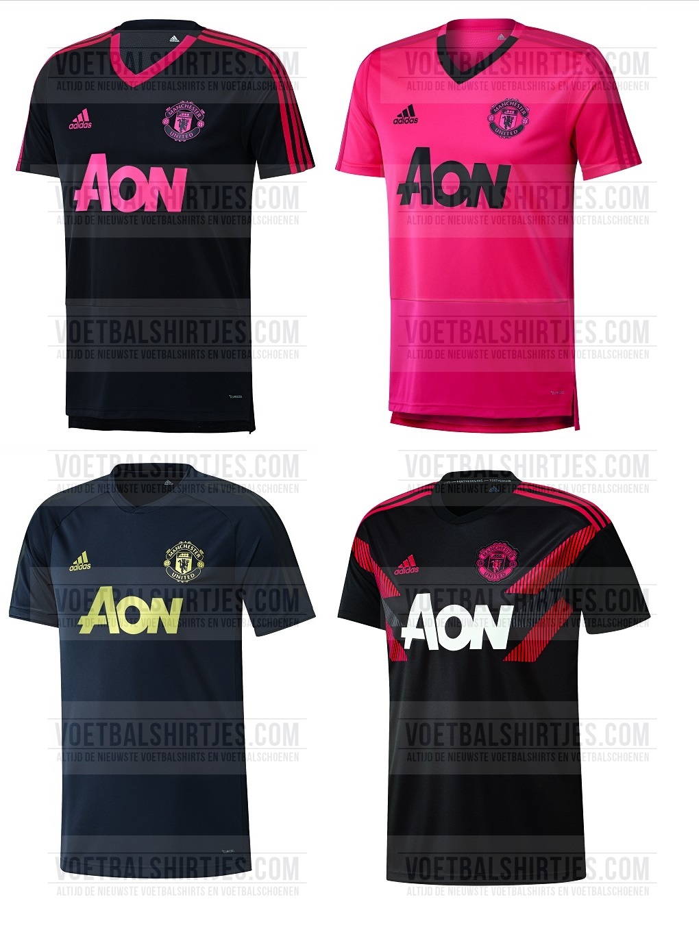 Manchester United 18-19 training top