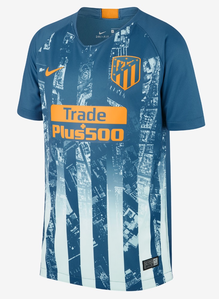 naar voren gebracht bijnaam Interesseren Atletico Madrid Champions League uitshirt 2018 - Atletico Madrid third kit  18/19