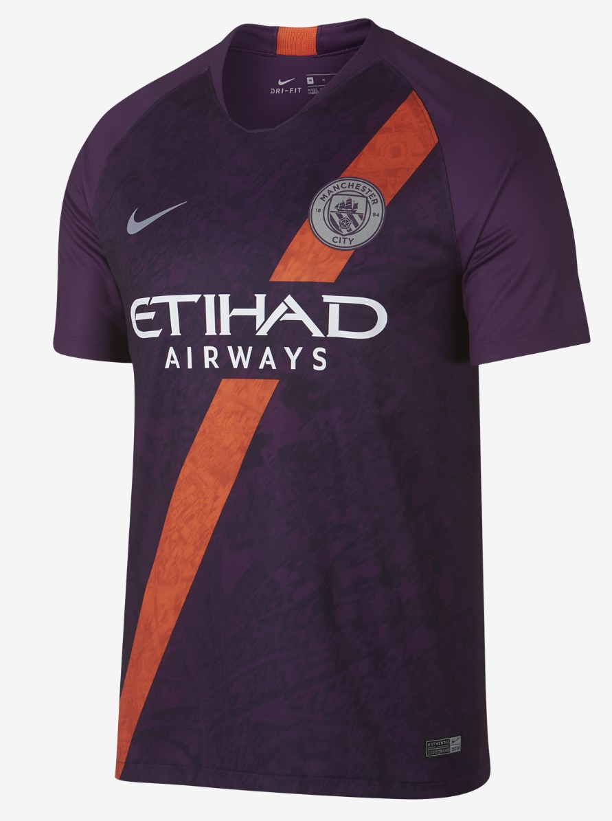 Manchester City third kit 2018