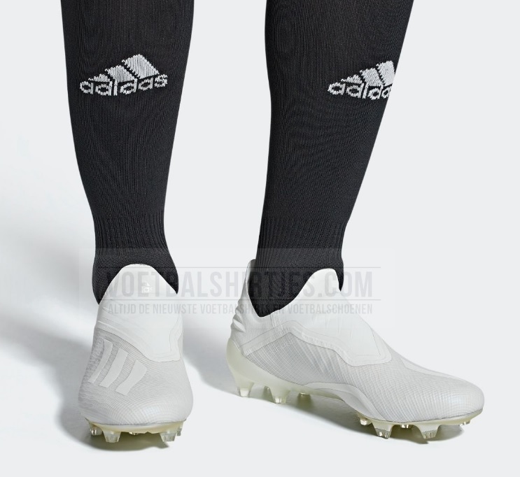 adidas X18+ wit